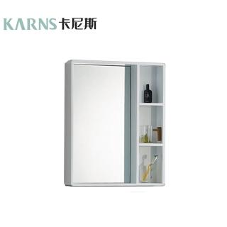 【CERAX 洗樂適】60cm開放式收納鏡櫃 化妝鏡 PVC防水發泡板 100%防水(D-11)