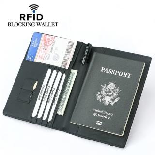 【zozo】4入 防盜刷牛皮護照套(出國旅遊護照包/護照包/證件包/證件夾)