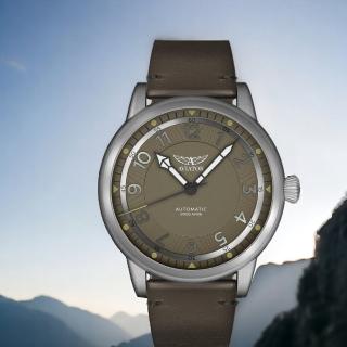 【AVIATOR】飛行員 DOUGLAS DAKOTA 復古飛行 機械錶 男錶 手錶(V33102274)