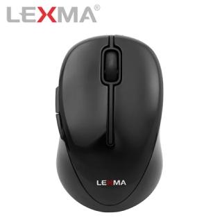 【LEXMA】M300R 2.4G無線光學滑鼠-黑