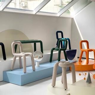 【SongSH】北歐創意異形餐椅簡約化妝凳休閒椅(餐椅/化妝凳/休閒椅)