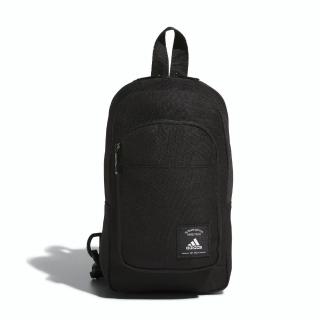 【adidas 愛迪達】MH Sling Bag 男女 黑色 中性 側背包 斜背包 小包 包包 輕量 運動包 後背包 IK7293