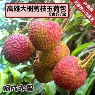 【阿成水果】高雄大樹剪枝玉荷包5台斤x1盒(外銷等級_肉厚籽小_甜度高)