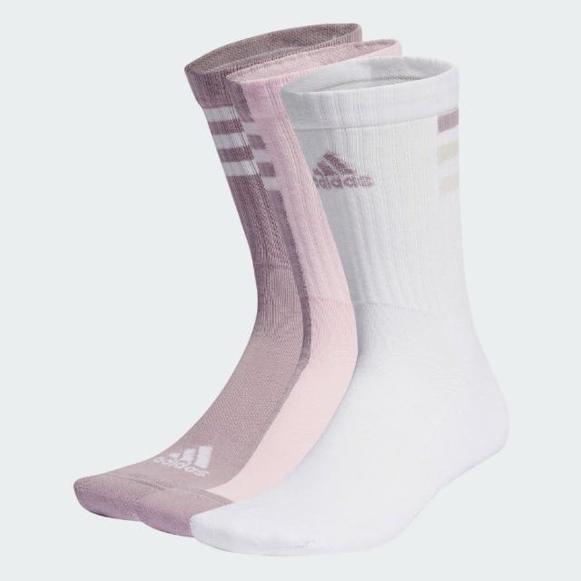 【adidas 官方旗艦】中筒襪 3 雙入 男/女 IR7614
