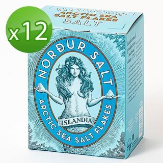 【NORDUR】冰島女神海鹽250g x12入(來自冰島環境保護區 天然海鹽 食用海鹽)