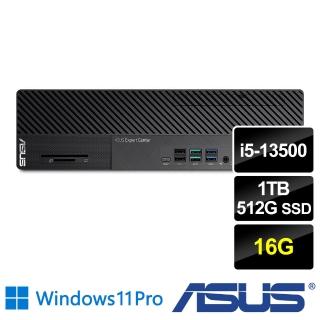 【ASUS 華碩】i5十四核薄型商用電腦(M700SE/i5-13500/16G/1TB HDD+512G SSD/W11P)