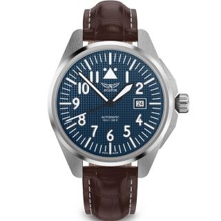 【AVIATOR】飛行員 AIRACOBRA P43 飛行風格 機械錶 男錶 手錶(V33903344)