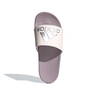 【adidas 愛迪達】Adilette Comfort 女鞋 藕紫色 輕量 防水 拖鞋 運動 休閒 涼拖鞋 IG1273