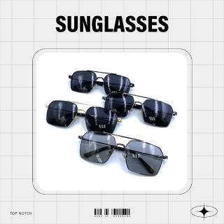 【GUGA】偏光金屬太陽眼鏡 流行飛官款(UV400 100%紫外線 不鏽鋼材質 5092)