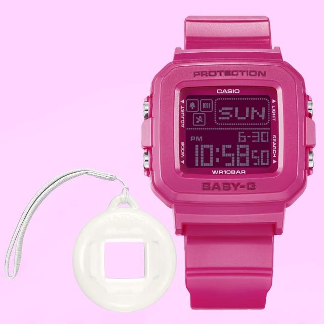 【CASIO 卡西歐】BABY-G 30週年 千禧年時尚 Y2K風格 電子腕錶 禮物推薦 畢業禮物(BGD-10K-4)