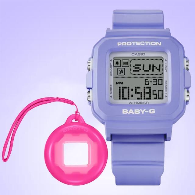 【CASIO 卡西歐】BABY-G 30週年 千禧年時尚 Y2K風格 電子腕錶(BGD-10K-6)