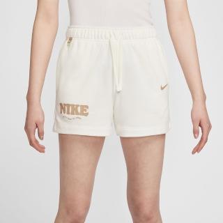 【NIKE 耐吉】AS W NSW CLUB FLC SHORT GCEL 白色 短褲 休閒 運動 女(HF6177-133 ∞)