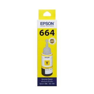 【EPSON】C13T664400 黃色墨水 L100∕200