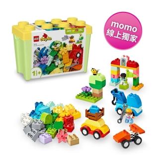 【LEGO 樂高】得寶系列 10439 汽車和卡車積木盒(momo線上獨家 學齡前玩具 禮物)