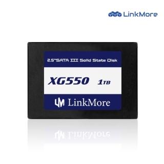 【LinkMore】XG550 1TB(2.5吋 SATAIII SSD 固態硬碟 TLC XG550-1TB 讀540M/寫510M)