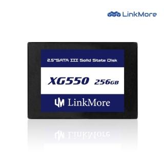 【LinkMore】XG550 256GB(2.5吋 SATAIII SSD 固態硬碟 TLC XG550-256GB 讀540M)