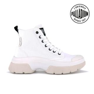 【Palladium】PALLAWAVE有機棉靴-女-白(98348-116)