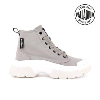 【Palladium】PALLAWAVE有機棉靴-女-灰(98348-297)