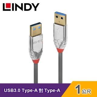 【LINDY 林帝】USB 3.0 TYPE-A公 對 TYPE-A公 傳輸線-1M