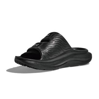【HOKA ONE ONE】Wtaps x Hoka U Ora Luxe 拖鞋 黑色 HO1155398JLC(男鞋 休閒鞋 聯名款)