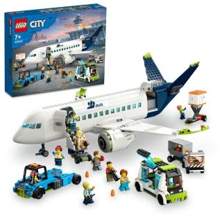 福利品【LEGO 樂高】城市系列 60367 客機(飛機模型 玩具積木)