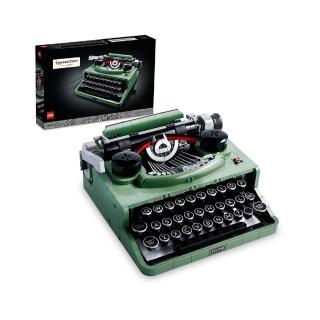 福利品【LEGO 樂高】Ideas 21327 打字機(鍵盤 Typewriter 禮物 居家擺設)