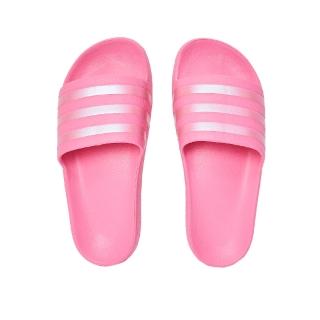 【adidas 愛迪達】Adilette Aqua 女鞋 粉色 百搭 舒適 輕便 防水 拖鞋 IF6071