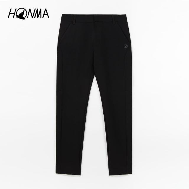 【HONMA 本間高爾夫】男款機能長褲 日本高爾夫專業品牌(M~XL 黑色 任選HMGC800B818)
