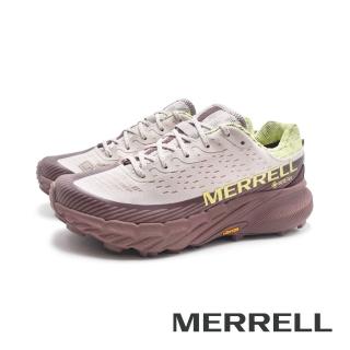 【MERRELL】女 AGILITY PEAK 5 GTX戶外健身輕量型慢跑越野鞋 女鞋(淺卡其)