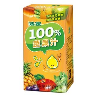 【波蜜】100%蔬果汁160ml(24入/箱)