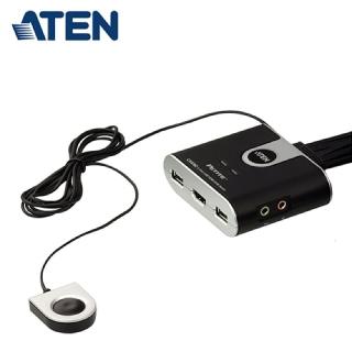 【ATEN】2埠 USB HDMI KVM 多電腦切換器 CS692