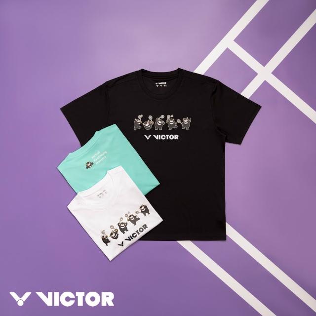【VICTOR 勝利體育】2024高雄大師賽紀念T-shirt(T-VKO24 A/C/M 白/黑/藍綠色)