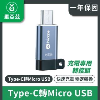 【biaze畢亞茲】Type-C轉Micro USB(充電專用轉接頭)