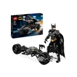 【LEGO 樂高】積木 超級英雄系列 黑暗騎士 蝙蝠俠和蝙蝠機車 76273(代理版)