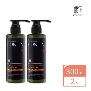 【CONTIN 康定】酵素植萃洗髮精300mlx2入組(長達120天的發酵製作過程 植萃守護家人頭皮健康)