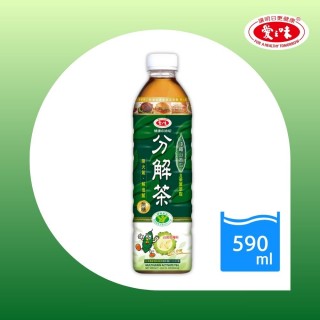 【愛之味】健康油切分解茶590ml4入6組(24入/箱)