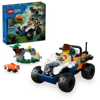 【LEGO 樂高】LT60424 城市系列 - 叢林探險家沙灘車喜馬拉雅小貓熊任務