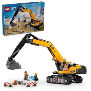 【LEGO 樂高】LT60420 城市系列 - 工程挖掘機