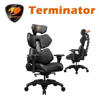 【COUGAR 美洲獅】Terminator 革命性獨特機械美學 電競椅(龍骨椅/黑色)