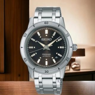 【SEIKO 精工】presage 60年代 復古機械錶 腕錶 男錶 手錶(4R35-06H0U/SRPL09J1)