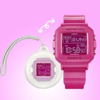 【CASIO 卡西歐】BABY-G+PLUS 流行休閒 精巧數位手錶(BGD-10K-4)