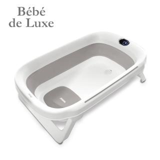 【BeBe de Luxe】感溫折疊嬰兒浴盆(感溫 防滑 排水)