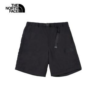 【The North Face】北面UE男款黑色多口袋短褲｜89TXJK3