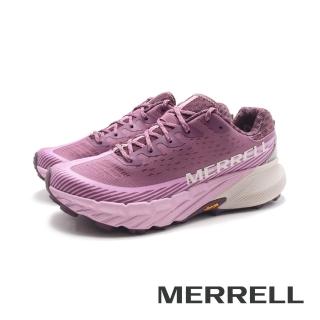 【MERRELL】女 AGILITY PEAK 5 戶外健身輕量型慢跑越野鞋 女鞋(丁香紫)