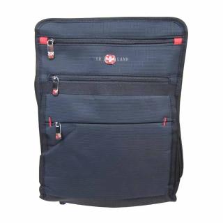 【OverLand】後背包大容量二層主袋可放A4資料夾14吋電腦防水尼龍布隨身物品外出輕旅行休閒上學