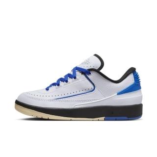 【NIKE 耐吉】WMNS AIR JORDAN 2 RETRO LOW 女 休閒鞋 籃球鞋 白藍(DX4401104)
