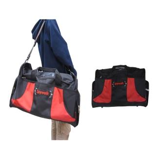 【SNOW.bagshop】旅行袋U型開口大容量主袋+外袋共四層防水尼龍布附長背袋