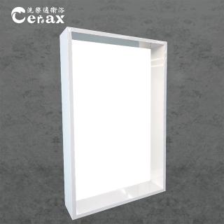 【CERAX 洗樂適】Laister 萊斯特45CM 開放式防水發泡板鏡櫃 100%防水(LE03-3645)
