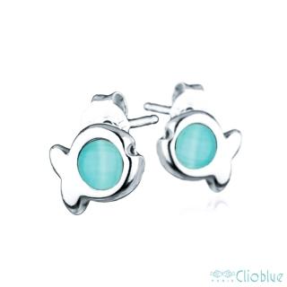 【Clio Blue】經典小魚耳環-土耳其色(法國巴黎品牌/925純銀)