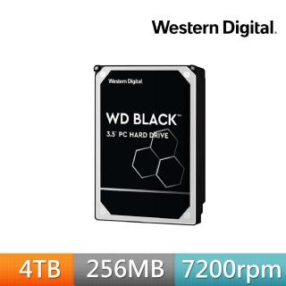 【WD 威騰】黑標 4TB 3.5吋 SATA硬碟(WD4006FZBX)